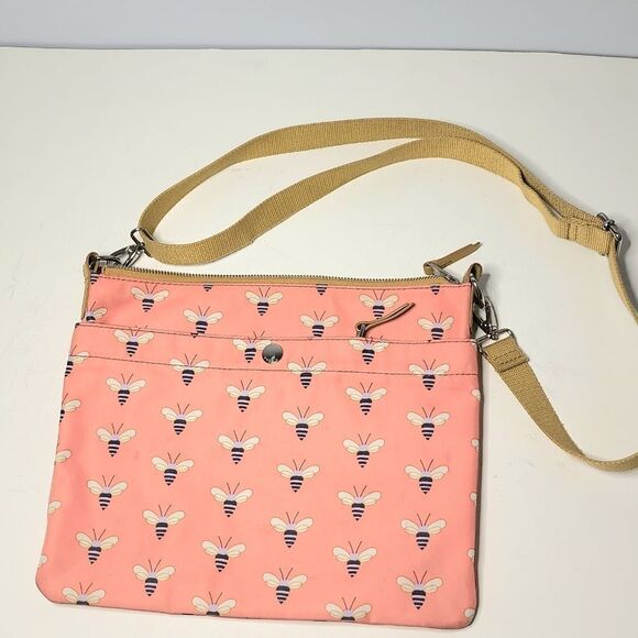 Fossil bumble bee adjustable crossbody handbag purse - Picture 1 of 8